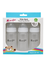 Load image into Gallery viewer, Wide Neck Feeding Bottle (Pack of 3's)