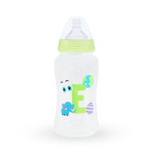 Load image into Gallery viewer, Wide Neck Feeding Bottle - Vowel Series 10oz