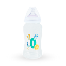 Load image into Gallery viewer, Wide Neck Feeding Bottle - Vowel Series 10oz