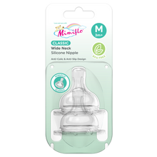 Load image into Gallery viewer, Classic Wide Neck Silicone Nipple by 2's