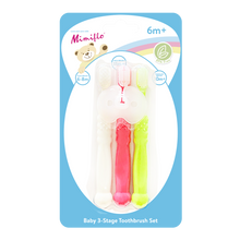 Load image into Gallery viewer, Baby 3-Stage Toothbrush Set #2934