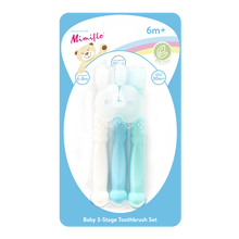 Load image into Gallery viewer, Baby 3-Stage Toothbrush Set #2934
