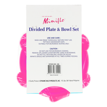 Load image into Gallery viewer, Hippo Divided Plate and Bowl Set