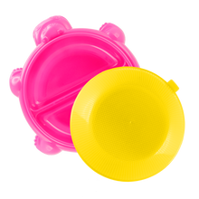 Load image into Gallery viewer, Hippo Divided Plate and Bowl Set