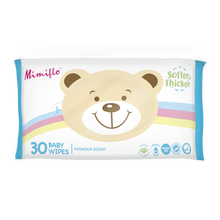 Load image into Gallery viewer, Baby Wipes - Powder Scented