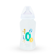 Load image into Gallery viewer, Wide Neck Feeding Bottle - Vowel Series 10oz
