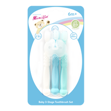 Load image into Gallery viewer, Baby 3-Stage Toothbrush Set #2934
