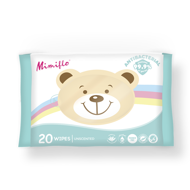 Antibacterial Wipes 20 Sheets